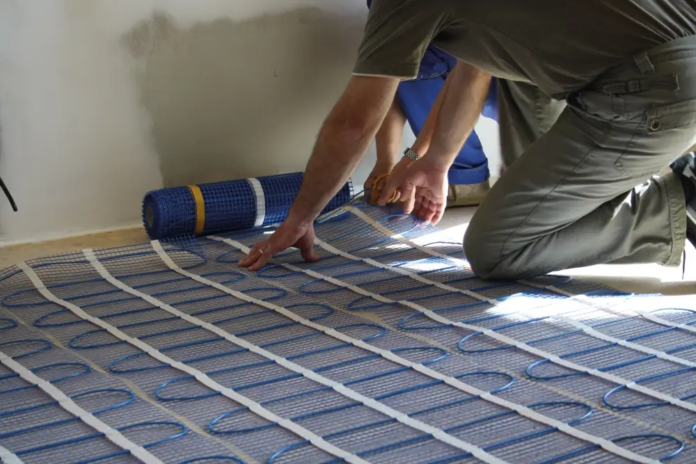 Podlahové topení 4